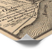 New Orleans Map 1798 Poster (Hoek)