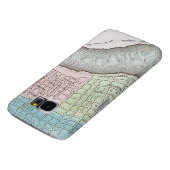 New Orleans Map, 1837 Case-Mate Samsung Galaxy Hoesje (Onderkant)