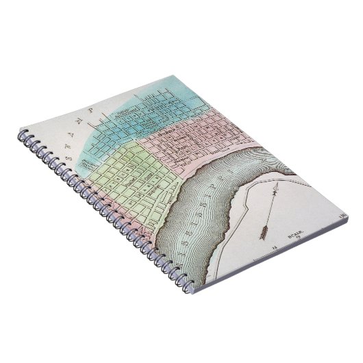 New Orleans Map, 1837 Notitieboek (Rechterzijde)