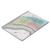 New Orleans Map, 1837 Notitieboek (Linkerzijde)