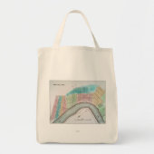 New Orleans Map, 1837 Tote Bag (Voorkant)