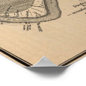 New Orleans MAp 1849 Poster (Hoek)