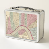 New Orleans Map door Mitchell (Achterkant)