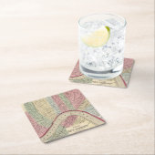 New Orleans Map door Mitchell Kartonnen Onderzetters (Insitu)