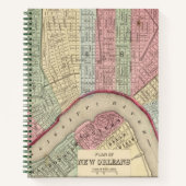 New Orleans Map door Mitchell Notitieboek (Voorkant)