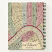 New Orleans Map door Mitchell Notitieboek (Achterkant)