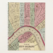 New Orleans Map door Mitchell Planner (Voorkant)