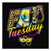 New Orleans Mardi Gras Fat Dinsdag Foto Afdruk (Voorkant)