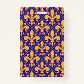 New Orleans Mardi Gras Gezinsreünie Badge (Achterkant)