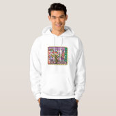 New Orleans Mardi Gras Hoodie (Voorkant volledig)