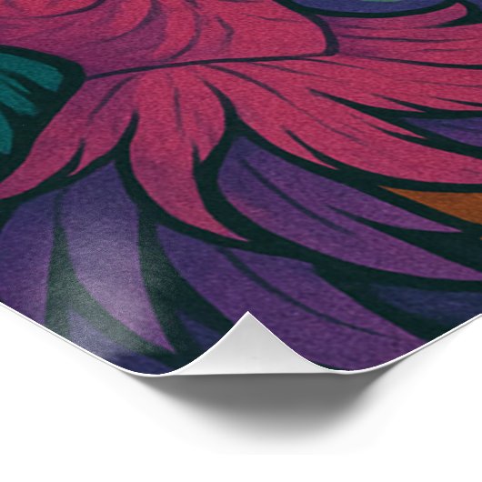 New Orleans - Mardi Gras Magic Perfect Poster (Hoek)