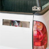 New Orleans Mardi Gras Masker Bumpersticker (Op Truck)