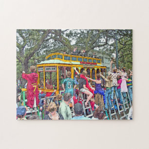 New Orleans Mardi Gras Parade Legpuzzel