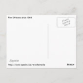 New Orleans Mardi Gras Parade,  postkaart (Achterkant)