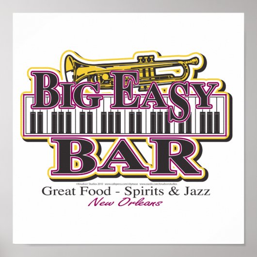 New Orleans Mardi Gras Poster (Voorkant)