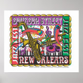 New Orleans Mardi Gras Poster (Voorkant)