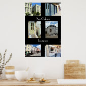 New Orleans Montage Poster (Keuken)