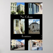 New Orleans Montage Poster (Voorkant)