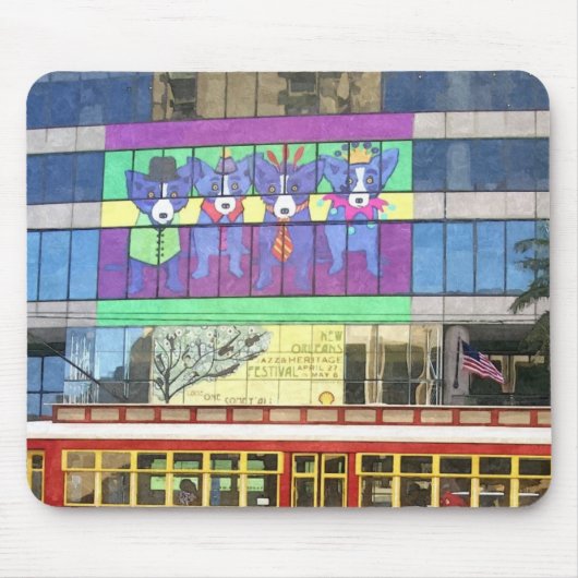 New Orleans Mousepad Muismat (Voorkant)