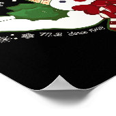 New Orleans Mr Bingle Christmas Tradition Snowmen Poster (Hoek)