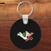 New Orleans Mr Bingle Christmas Tradition Snowmen  Sleutelhanger (Voorkant)