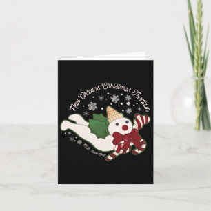 New Orleans Mr Bingle Kersttraditie Sneeuwmannen Kaart