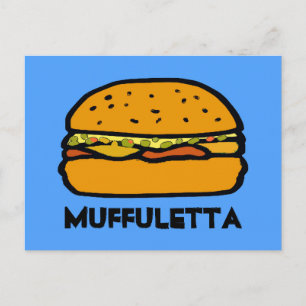 New Orleans Muffuletta Briefkaart