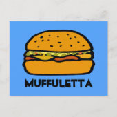 New Orleans Muffuletta Briefkaart (Voorkant)