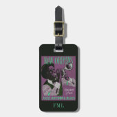 New Orleans Music Custom bagagelabel (Voorkant verticaal)