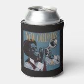 New Orleans Music custom monogram koelbox Blikjeskoeler (Blikje Voorkant)