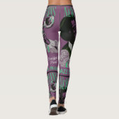 New Orleans Music leggings (Achterkant)