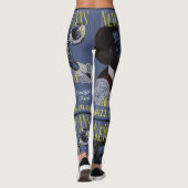 New Orleans Music leggings (Achterkant)