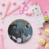 New Orleans Music paper borden Papieren Bordje (Feest)