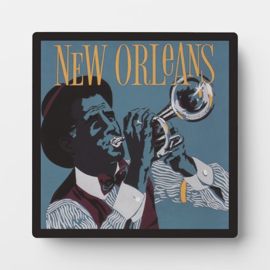 New Orleans Music plaque Fotoplaat (Voorkant)