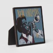 New Orleans Music plaque Fotoplaat (Voorkant)