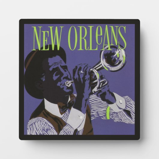 New Orleans Music plaque Fotoplaat (Voorkant)