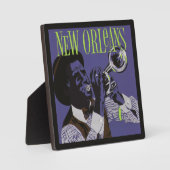 New Orleans Music plaque Fotoplaat (Voorkant)