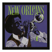 New Orleans Music poster (Voorkant)