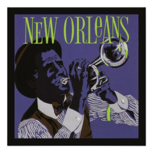 New Orleans Music poster