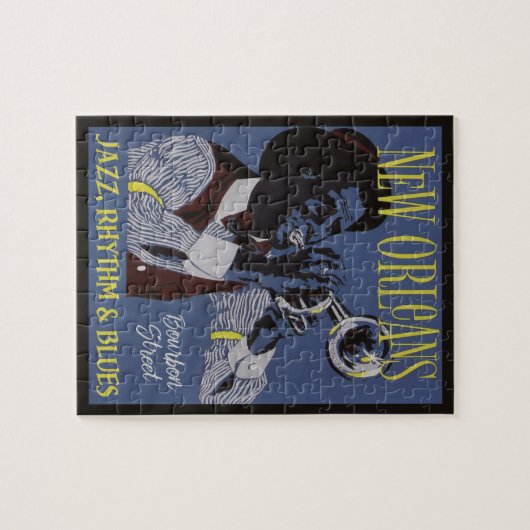 New Orleans Music puzzle Legpuzzel (Horizontaal)