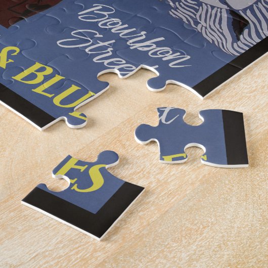 New Orleans Music puzzle Legpuzzel (Zijkant)