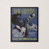 New Orleans Music puzzle Legpuzzel (Verticaal)