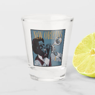 New Orleans Music Shot Glas