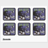 New Orleans Music stickers (Vel)