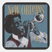 New Orleans Music stickers (Voorkant)