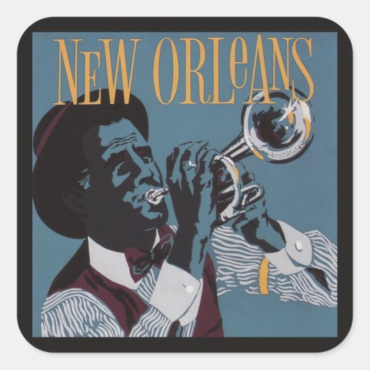 New Orleans Music stickers (Voorkant)