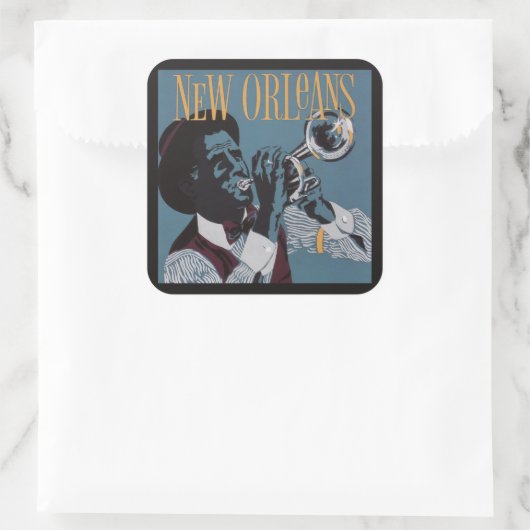New Orleans Music stickers (Tas)