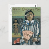 New Orleans Music, WWOZ Fan Briefkaart (Voorkant / Achterkant)