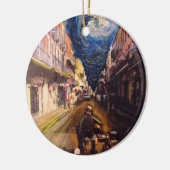 New Orleans Musician 2006 Keramisch Ornament (Links)