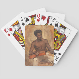 New Orleans Musician (gitarist) (Francis Millet) Pokerkaarten